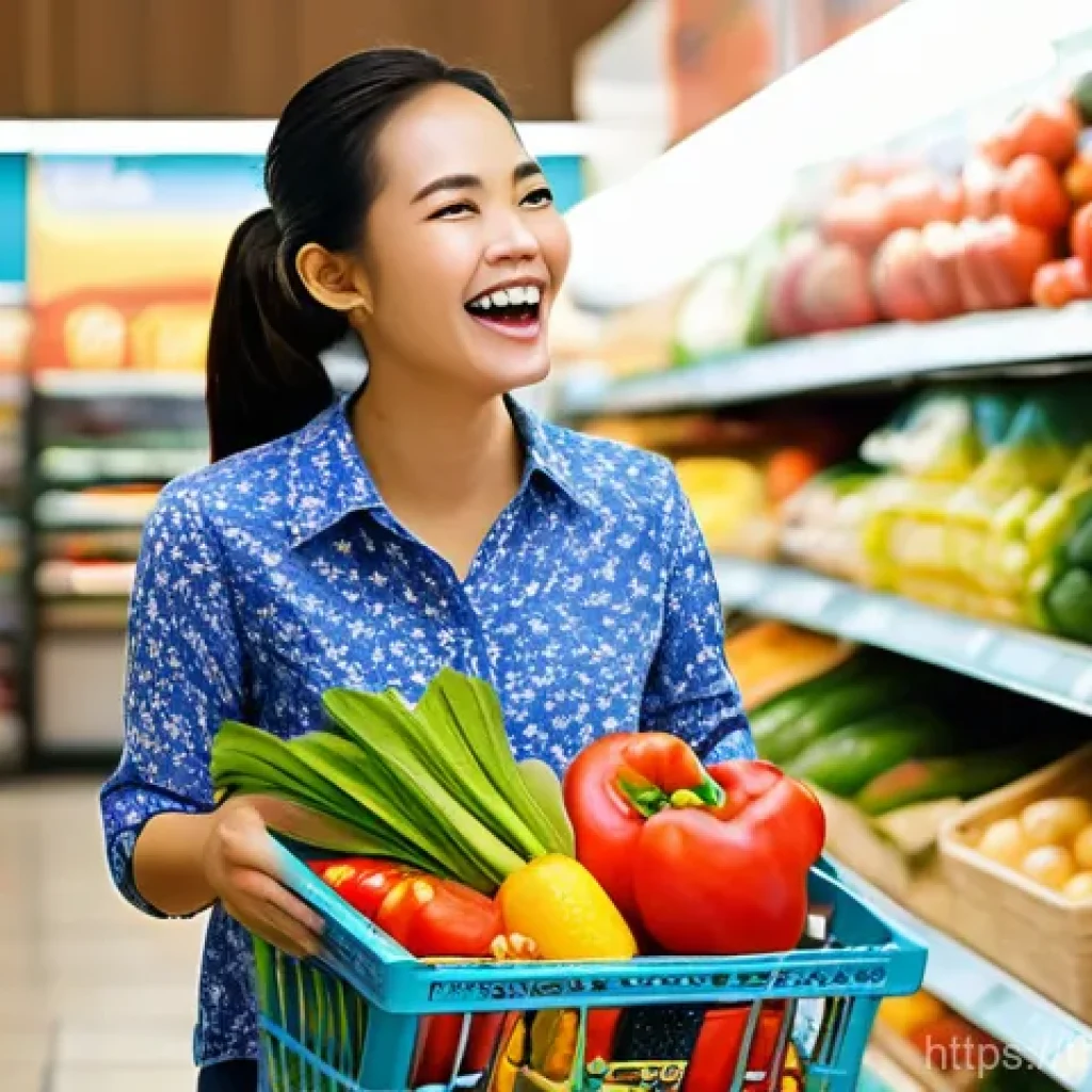 괴짜 경제학의 흥미로운 사례를 통한 분석 - **Image Prompt: The Thrill of the Thai Bargain Hunter**
A vibrant, medium shot of a cheerful Tha...