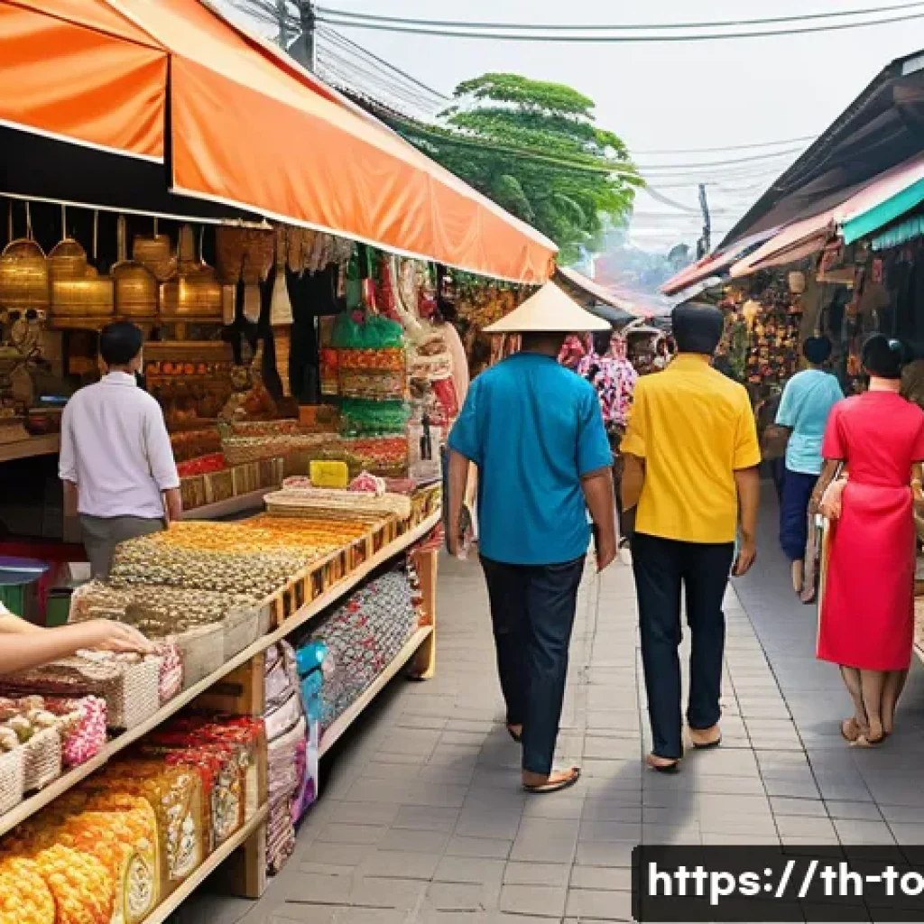 괴짜 경제학의 소비자 행동 분석을 통한 기업 전략 - A modern Thai marketplace scene with diverse consumers shopping for products; customers showing emot...